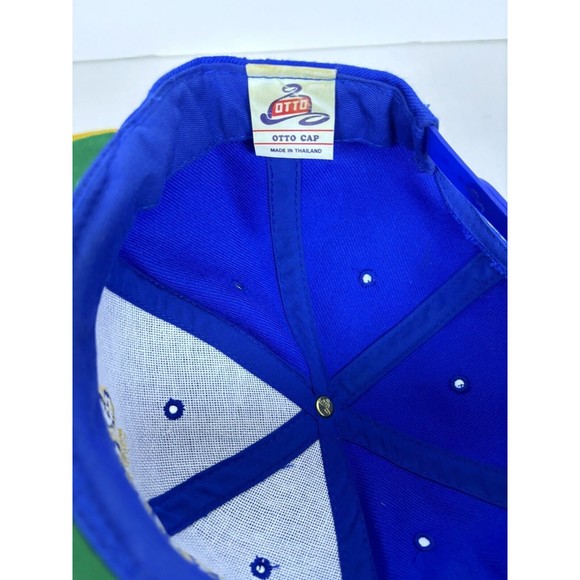 St Louis Rams Snapback Hat NFL Football Blue Cap 1990s Vintage Otto LA - Picture 5 of 5